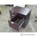 Espresso 4 Drawer Double Wide Pedestal File Cabinet, Locking
